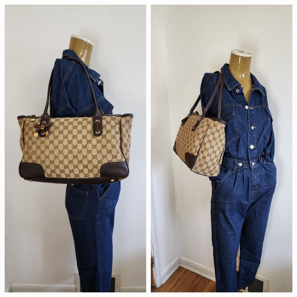 ✨️GUCCI GG Canvas Princy Tote Bag